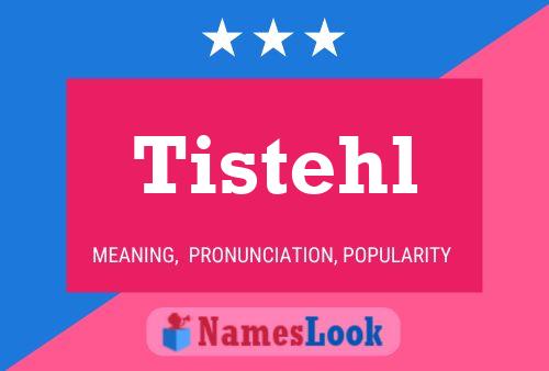 ملصق اسم Tistehl