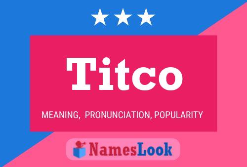 ملصق اسم Titco