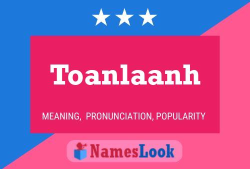 ملصق اسم Toanlaanh