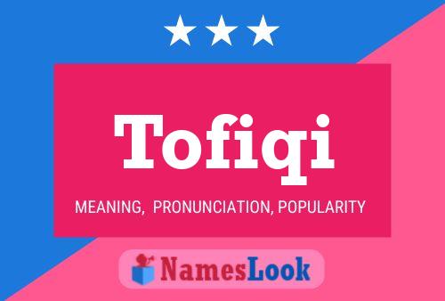 ملصق اسم Tofiqi