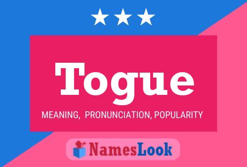 ملصق اسم Togue