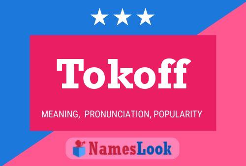 ملصق اسم Tokoff