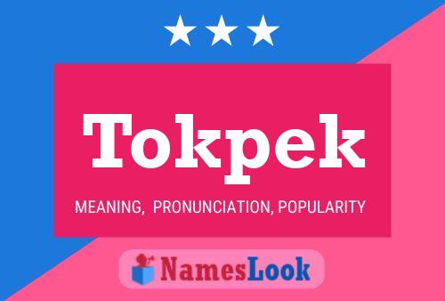 ملصق اسم Tokpek