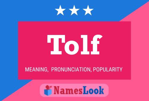 ملصق اسم Tolf