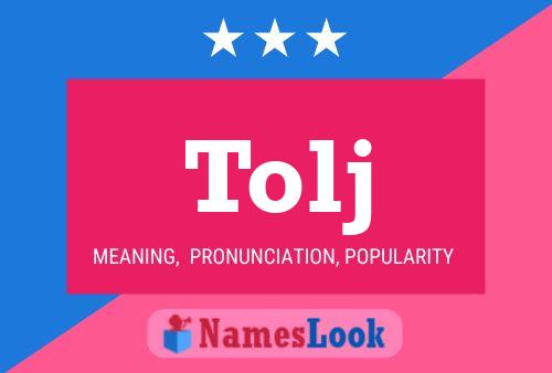 ملصق اسم Tolj