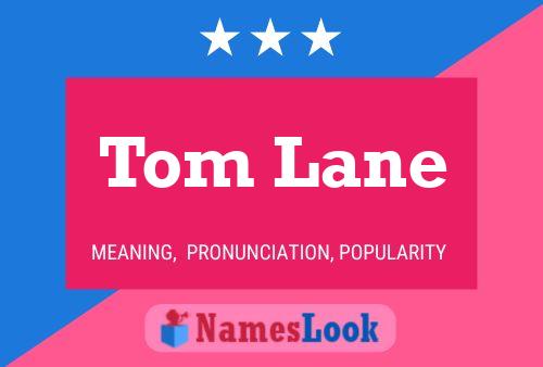 ملصق اسم Tom Lane