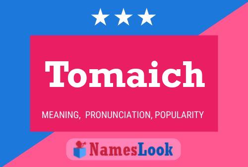 ملصق اسم Tomaich