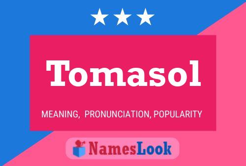 ملصق اسم Tomasol