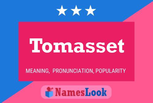 ملصق اسم Tomasset