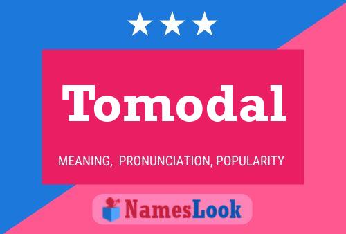 ملصق اسم Tomodal