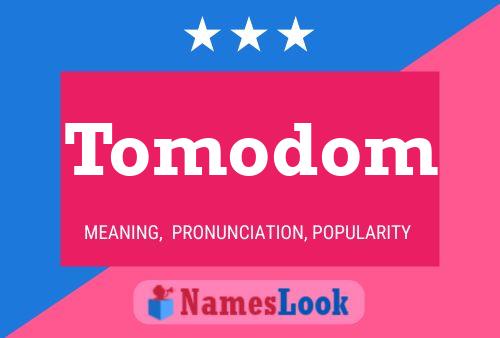 ملصق اسم Tomodom