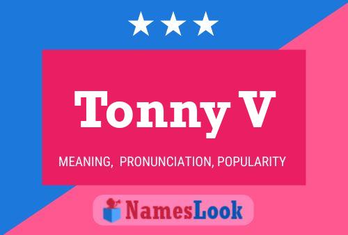 ملصق اسم Tonny V