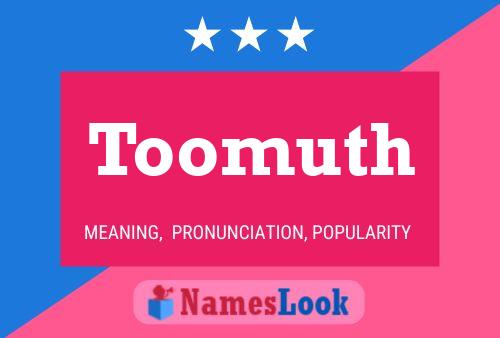 ملصق اسم Toomuth