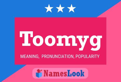 ملصق اسم Toomyg