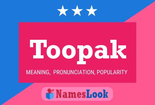 ملصق اسم Toopak