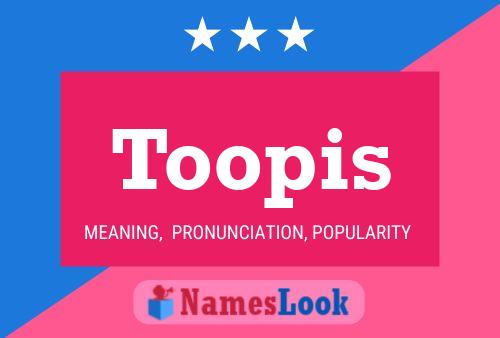 ملصق اسم Toopis