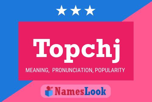 ملصق اسم Topchj