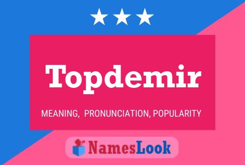 ملصق اسم Topdemir