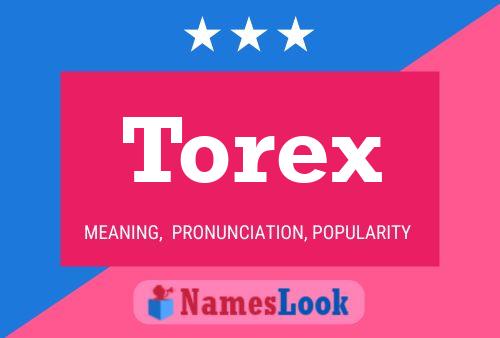 ملصق اسم Torex