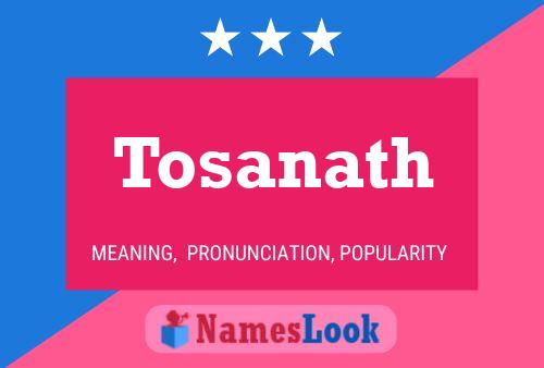 ملصق اسم Tosanath