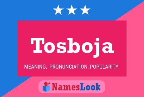 ملصق اسم Tosboja