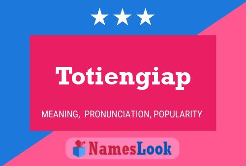 ملصق اسم Totiengiap