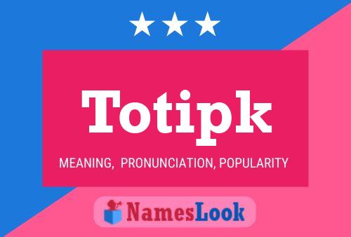 ملصق اسم Totipk