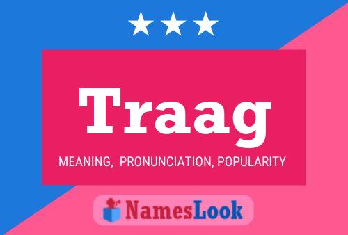 ملصق اسم Traag