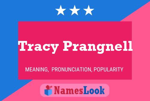 ملصق اسم Tracy Prangnell