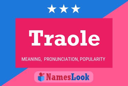 ملصق اسم Traole