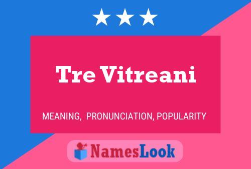 ملصق اسم Tre Vitreani