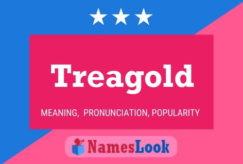 ملصق اسم Treagold