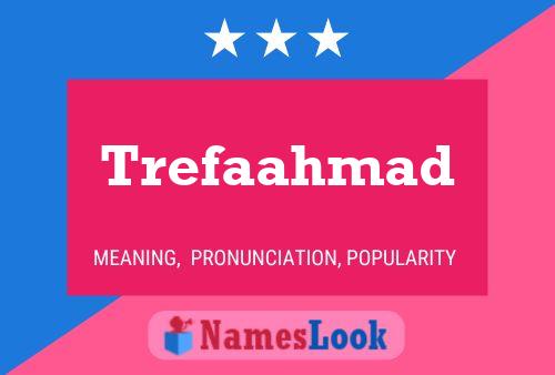 ملصق اسم Trefaahmad