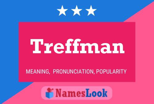 ملصق اسم Treffman