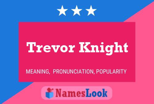 ملصق اسم Trevor Knight