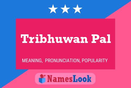 ملصق اسم Tribhuwan Pal