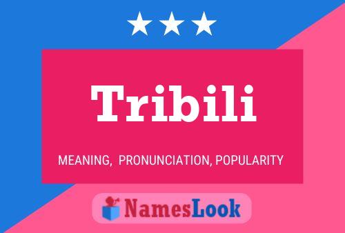 ملصق اسم Tribili