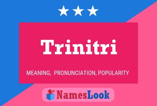 ملصق اسم Trinitri