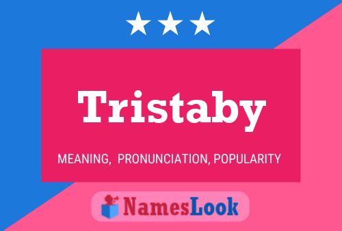 ملصق اسم Tristaby