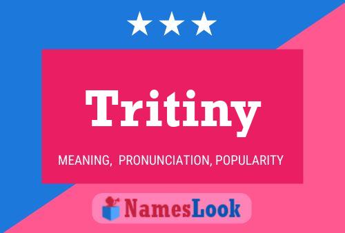 ملصق اسم Tritiny