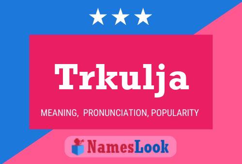 ملصق اسم Trkulja