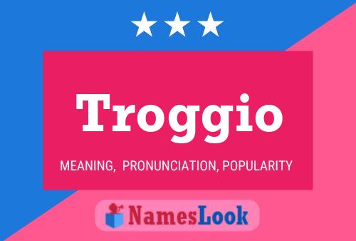 ملصق اسم Troggio