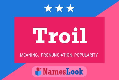 ملصق اسم Troil