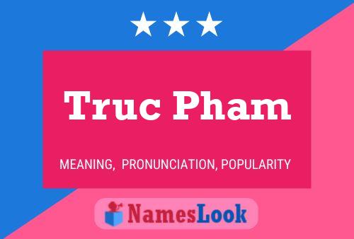 ملصق اسم Truc Pham