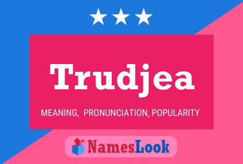 ملصق اسم Trudjea