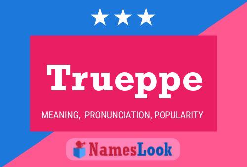 ملصق اسم Trueppe