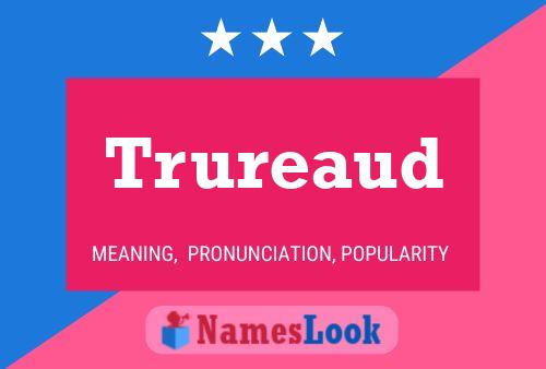 ملصق اسم Trureaud