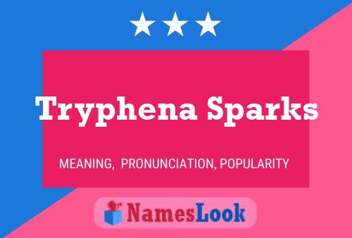 ملصق اسم Tryphena Sparks