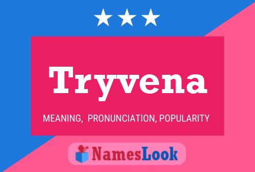 ملصق اسم Tryvena