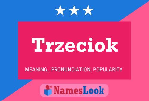 ملصق اسم Trzeciok